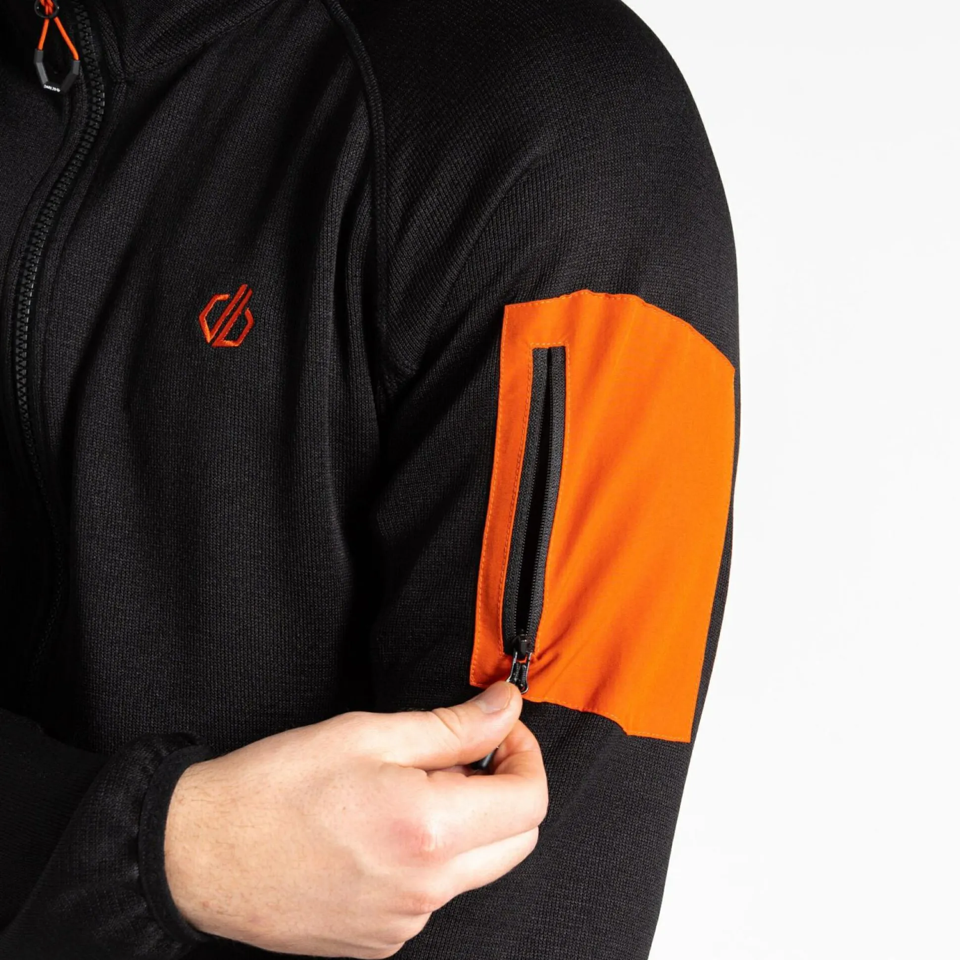 Dare 2b - Men's Torrek Mountain Zip Through Fleece | Black