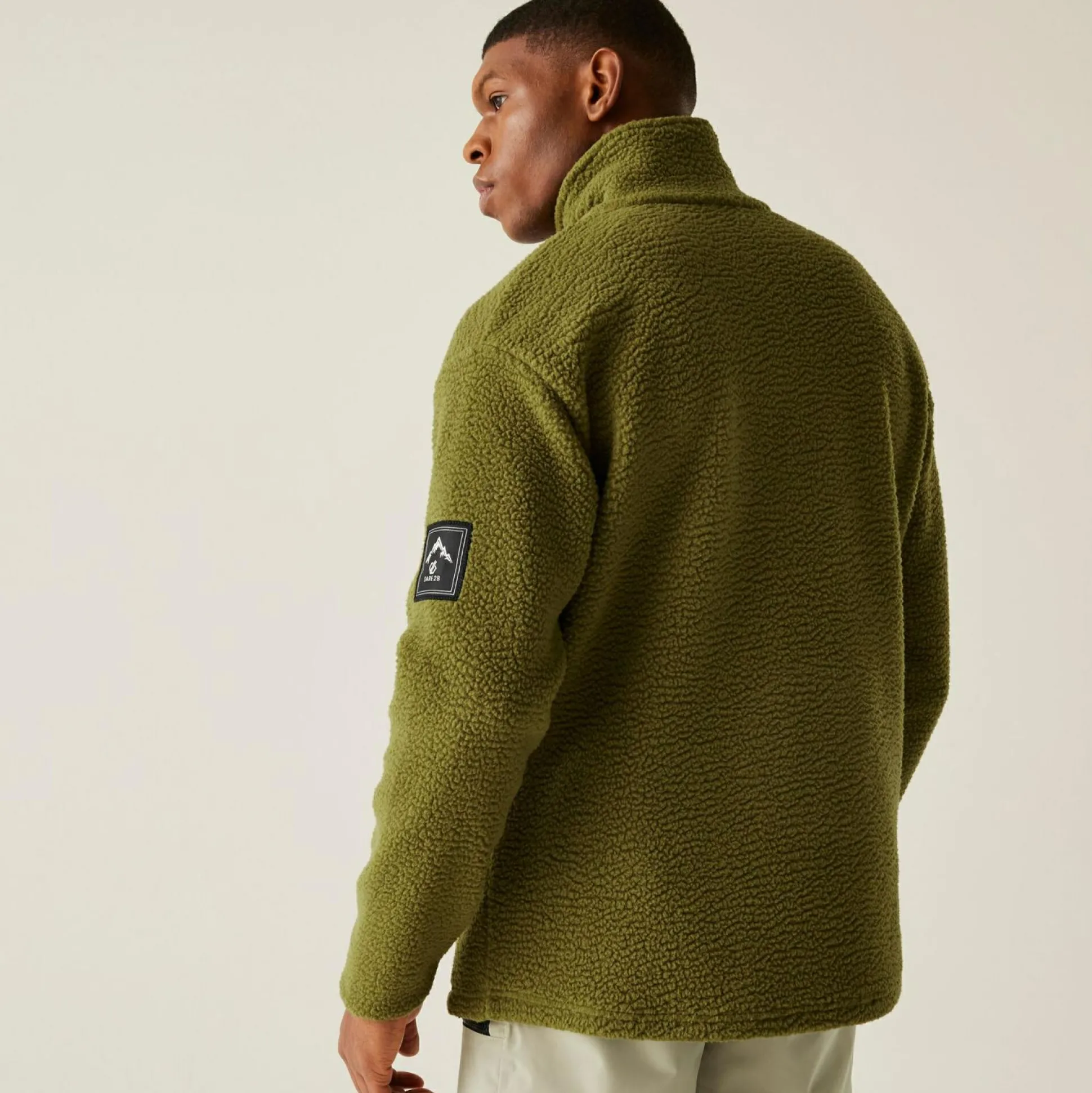 Dare 2b - Men's Twin Tip Half Zip Fleece | Olive Green
