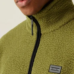Dare 2b - Men's Twin Tip Half Zip Fleece | Olive Green