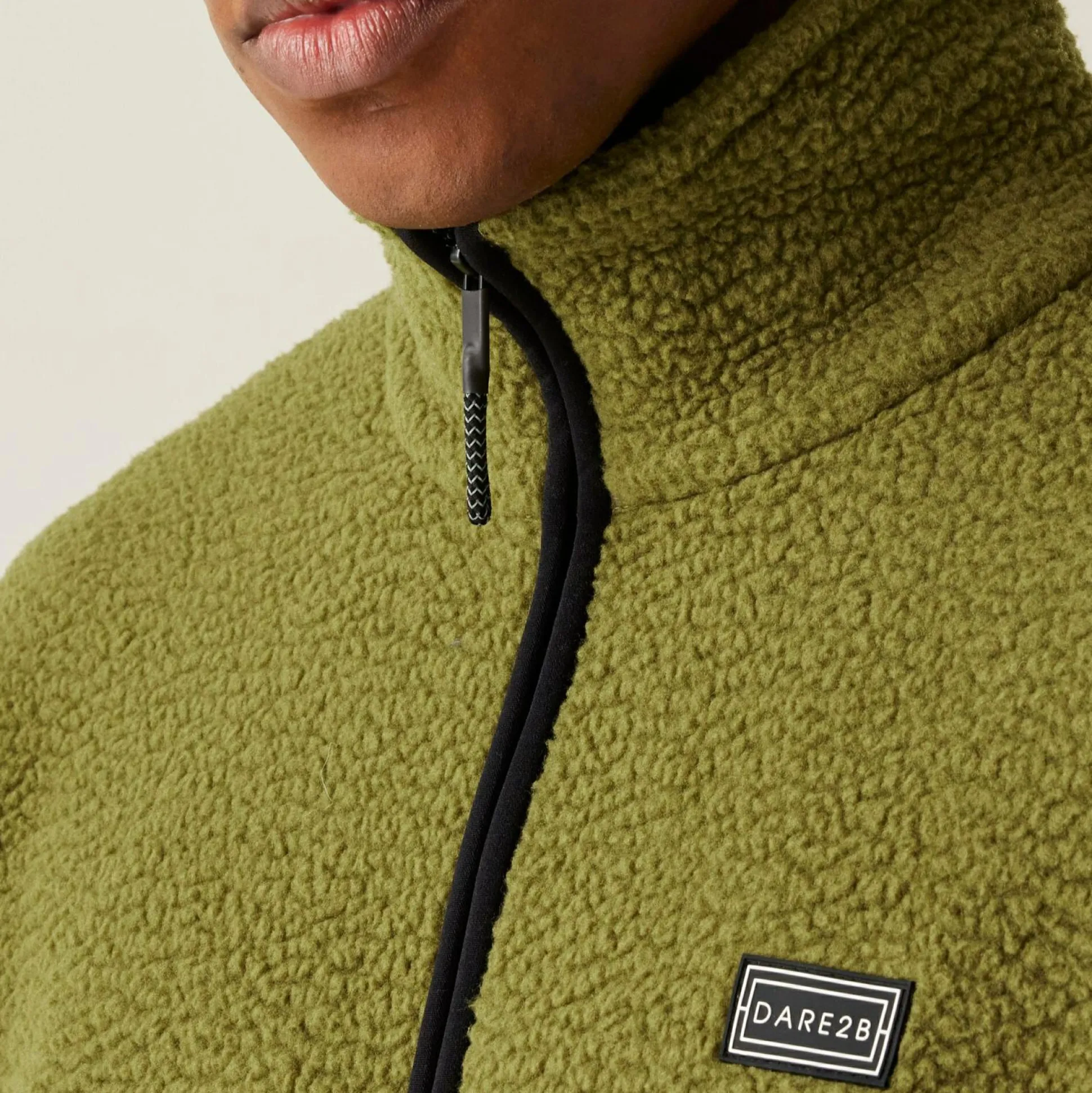 Dare 2b - Men's Twin Tip Half Zip Fleece | Olive Green