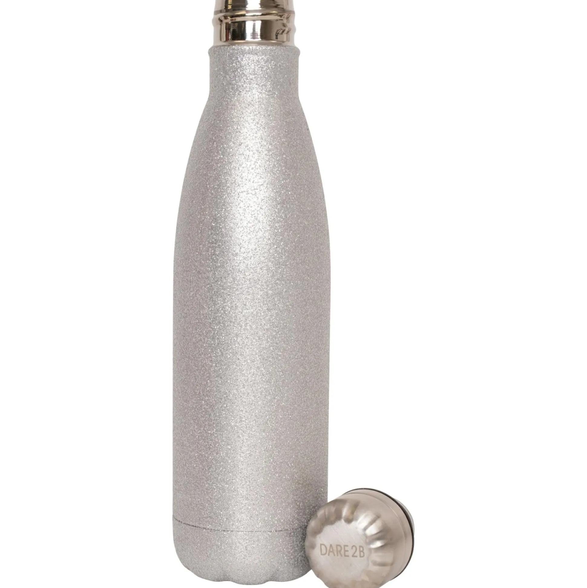 Dare 2b - Metal Glitter Drinks Bottle | Silver
