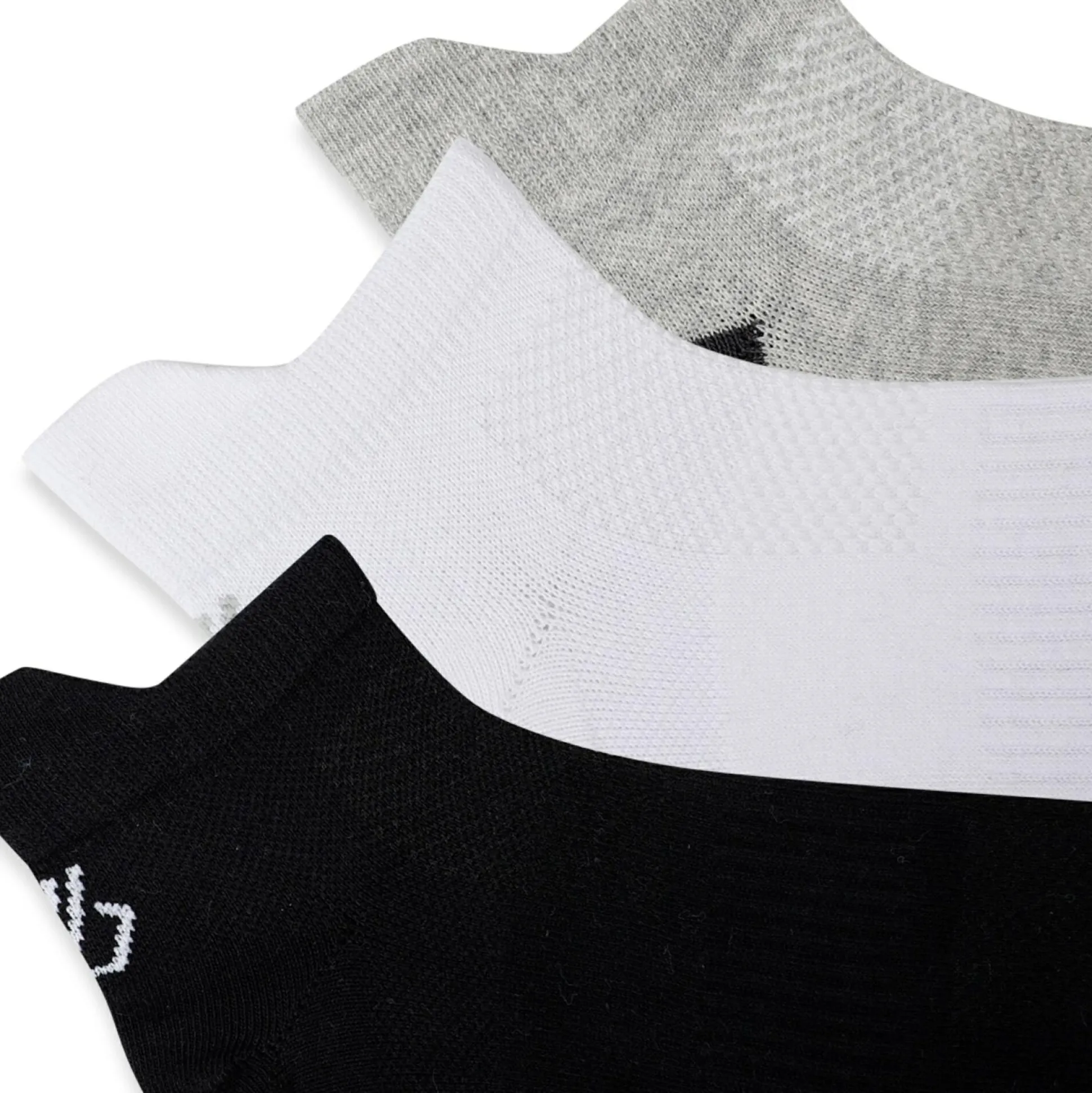 Dare 2b - Pack of 3 Unisex Movement Trainer Socks | Black & White