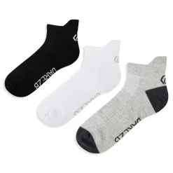 Dare 2b - Pack of 3 Unisex Movement Trainer Socks | Black & White