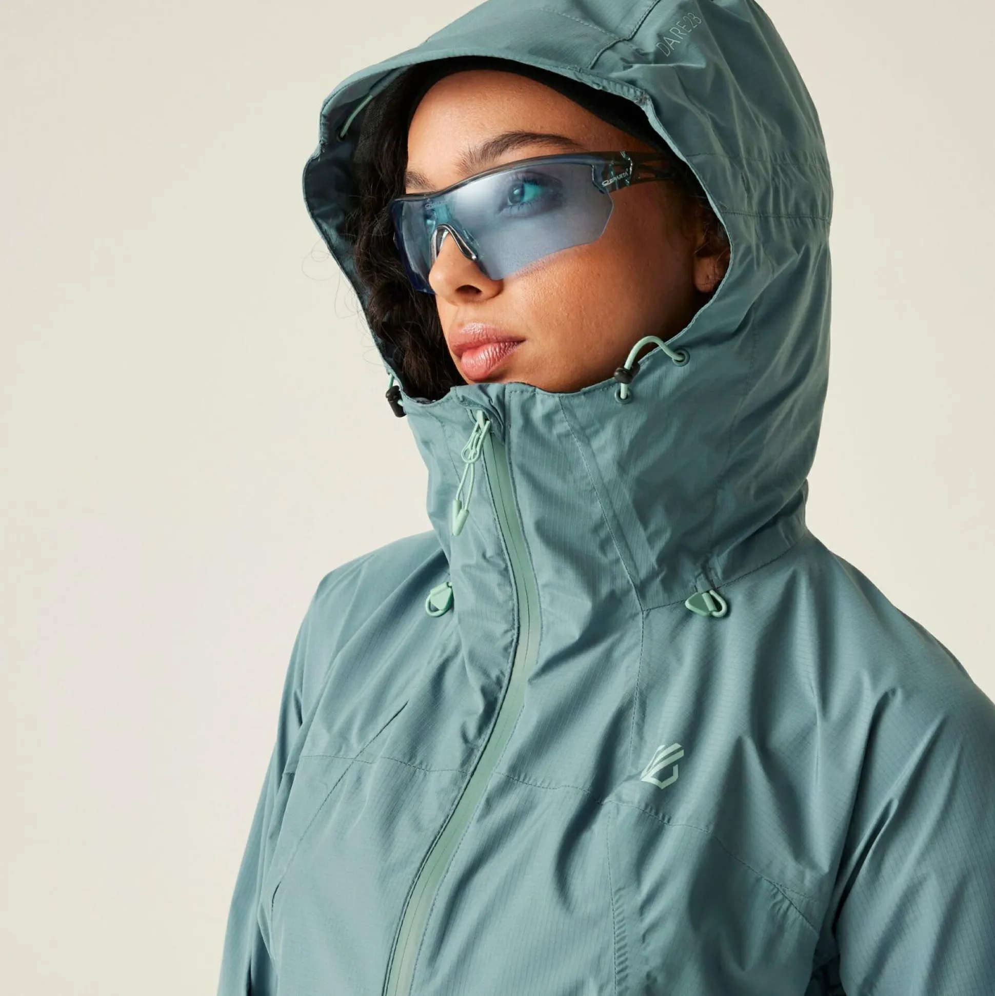 Dare 2b - Women's Breathe Easy Waterproof Jacket | Element Grey