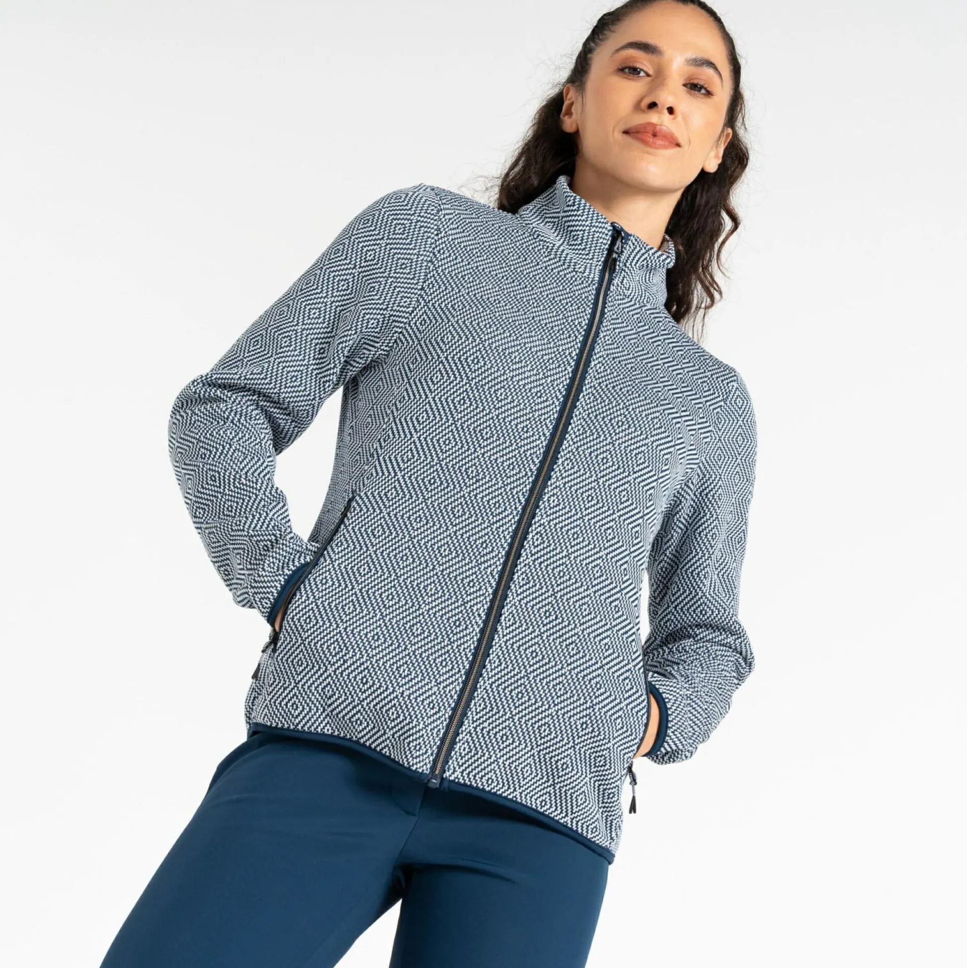 Dare 2b - Women's Descend Sweater | Moonlight Denim White