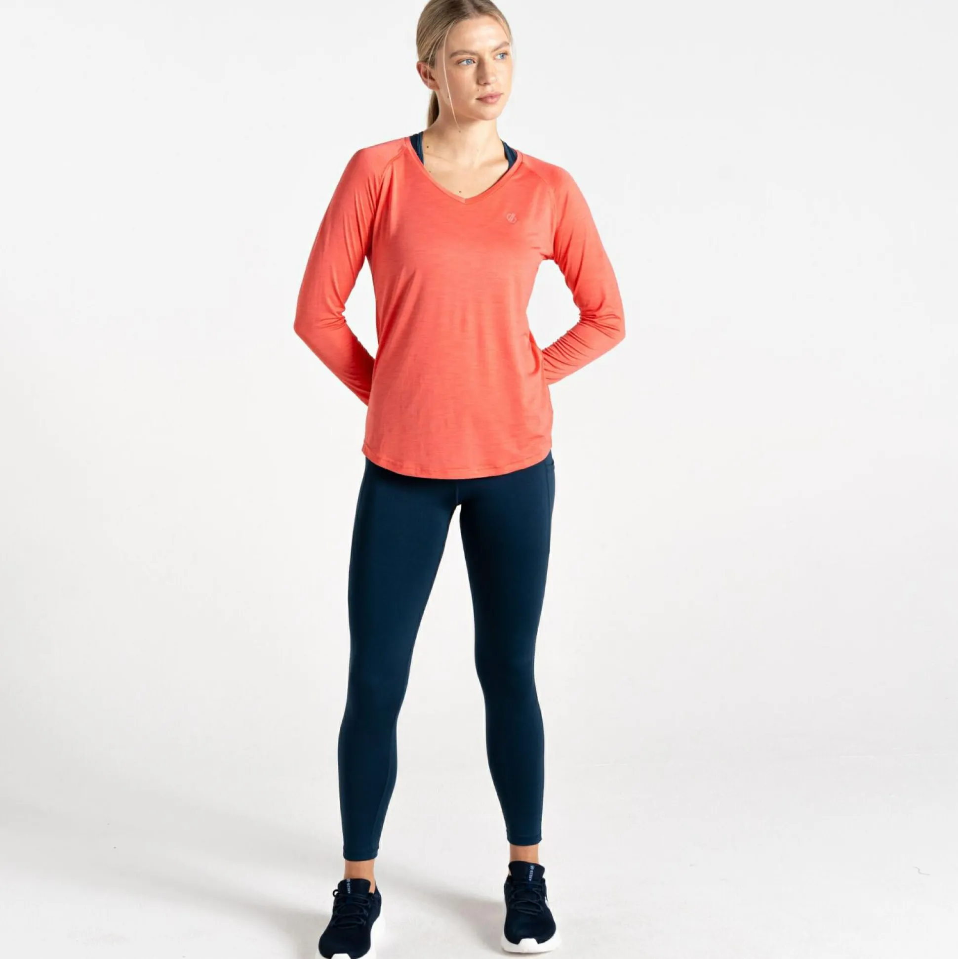 Dare 2b - Women's Discern Lightweight T-Shirt | Peach Bloom