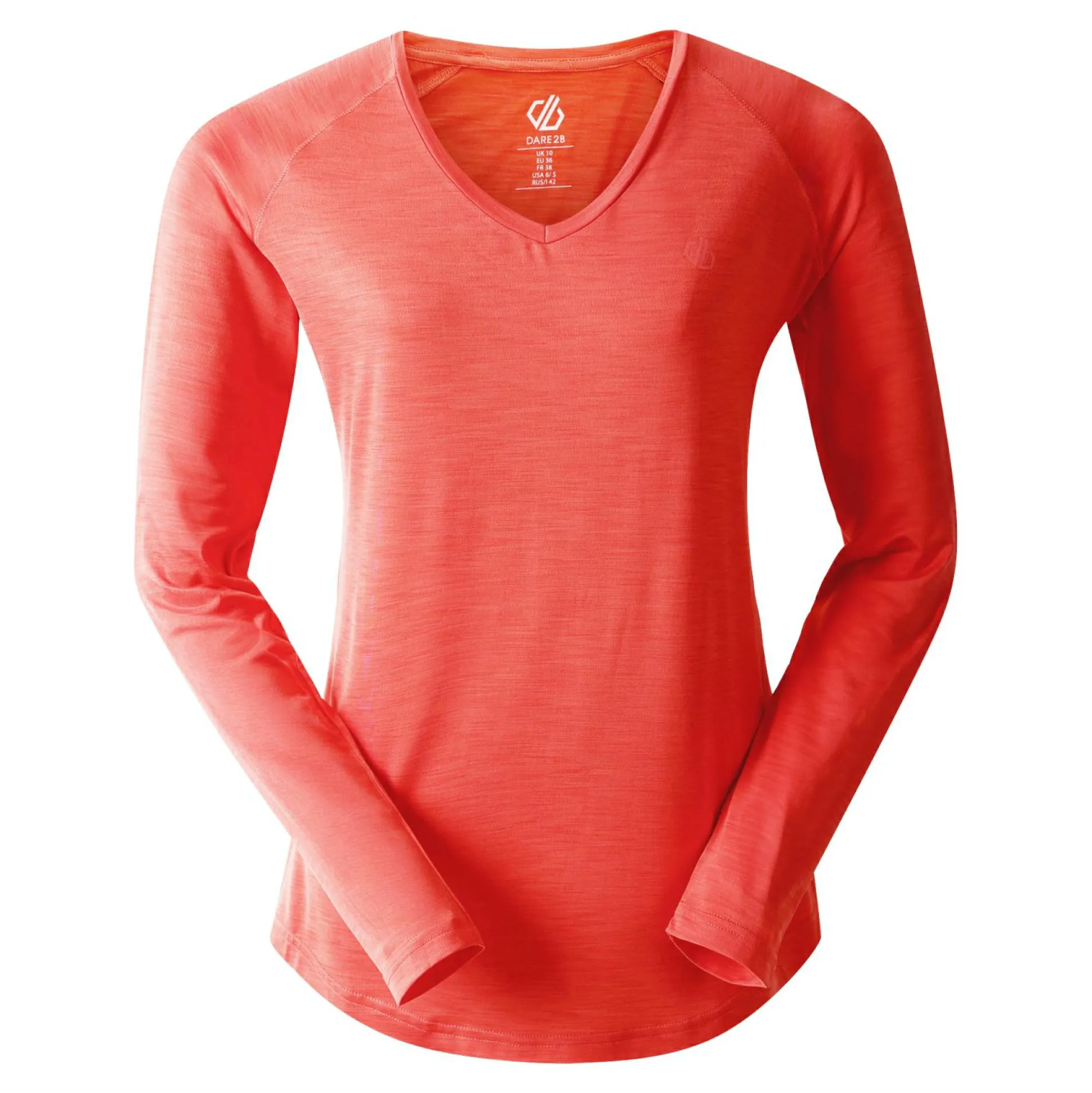 Dare 2b - Women's Discern Lightweight T-Shirt | Peach Bloom