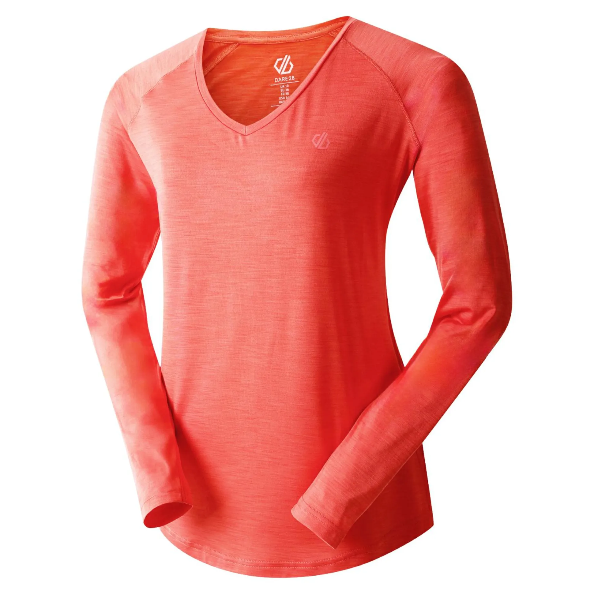 Dare 2b - Women's Discern Lightweight T-Shirt | Peach Bloom