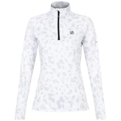 Dare 2b - Women's Divulge Lightweight Core Stretch Midlayer | White Dash Print