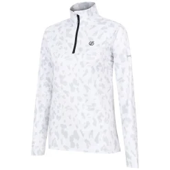 Dare 2b - Women's Divulge Lightweight Core Stretch Midlayer | White Dash Print