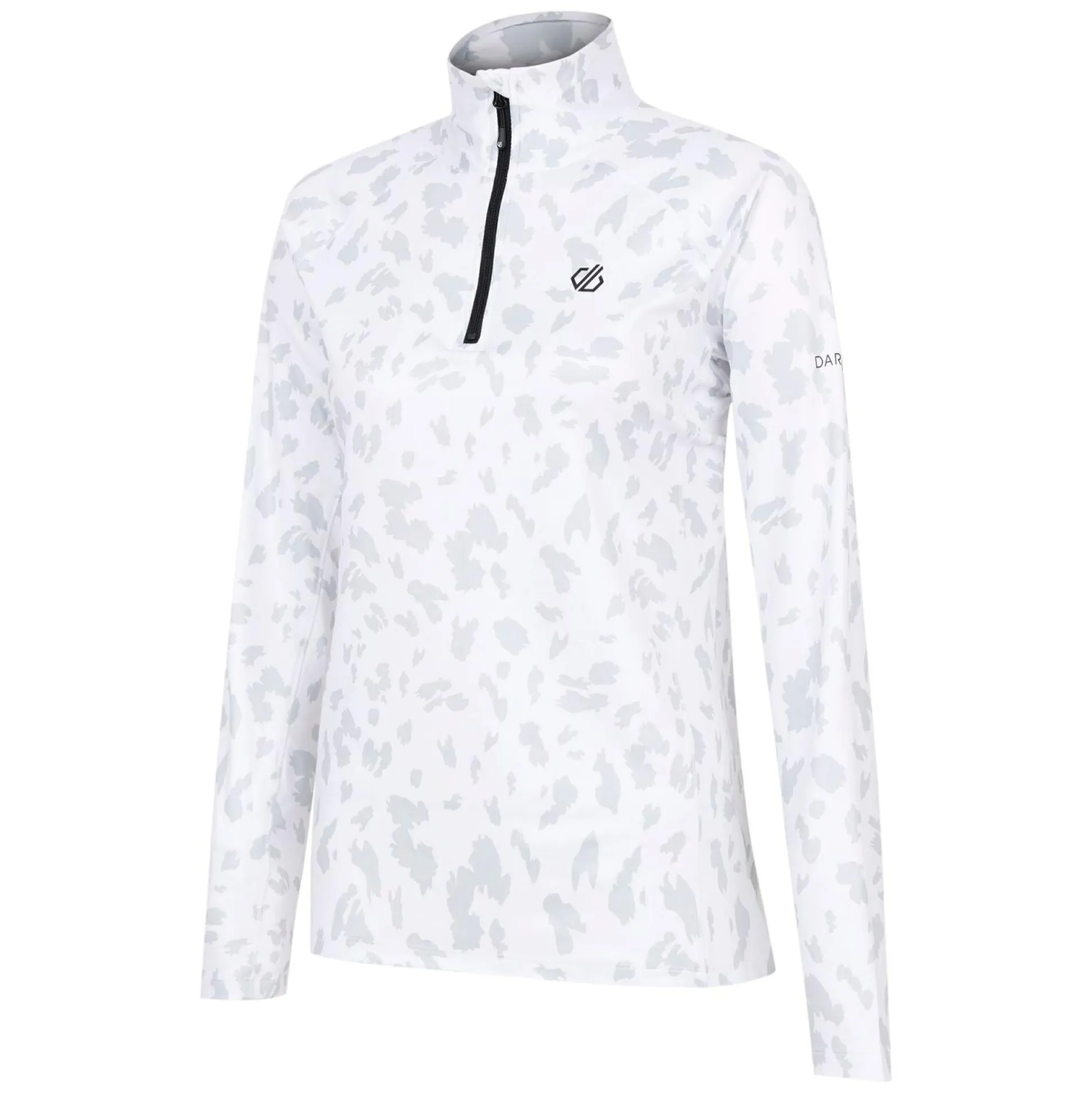 Dare 2b - Women's Divulge Lightweight Core Stretch Midlayer | White Dash Print