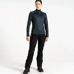 Dare 2b - Women's Divulge Lightweight Core Stretch Midlayer | Black Dogtooth Print