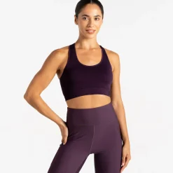 Dare 2b - Women's Don't Sweat It III Sports Bra | Deep Plum