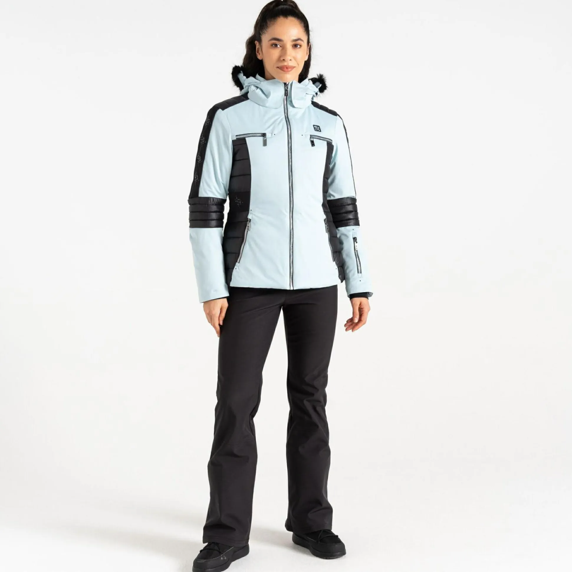 Dare 2b - Women's Enlighten Ski Jacket | Quiet Blue Black