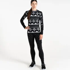Dare 2b - Women's Exchange III Base Layer Set | Black Fair Isle