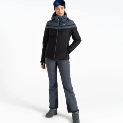 Dare 2b - Women's Flurry Ski Jacket | Black Grey