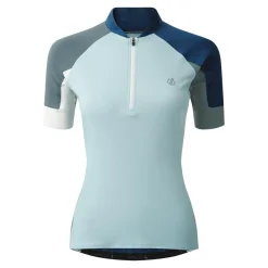 Dare 2b - Women's Flutter Jersey | Element Grey & Aquifer