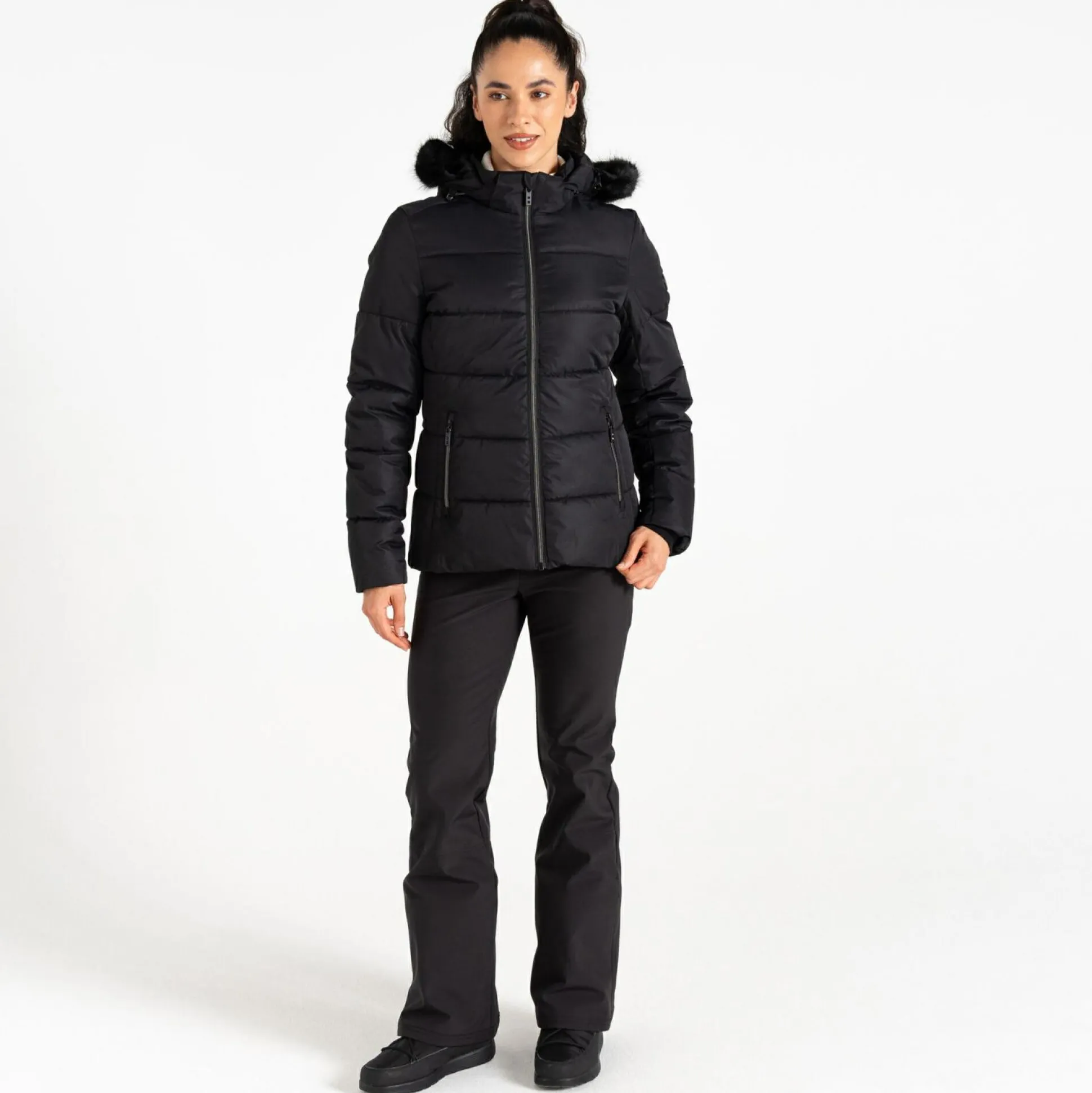 Dare 2b - Women's Glamourize V Baffled Ski Jacket | Black