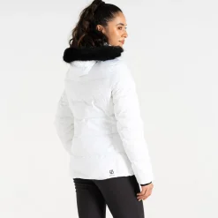 Dare 2b - Women's Glamourize V Baffled Ski Jacket | White