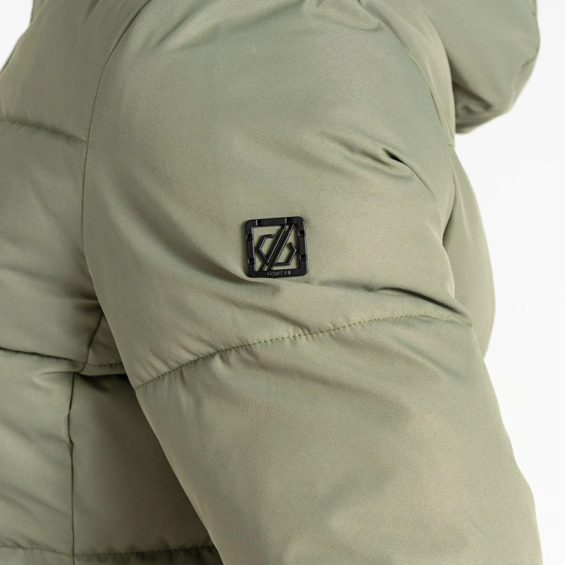 Dare 2b - Women's Glamourize V Baffled Ski Jacket | Olivine Green