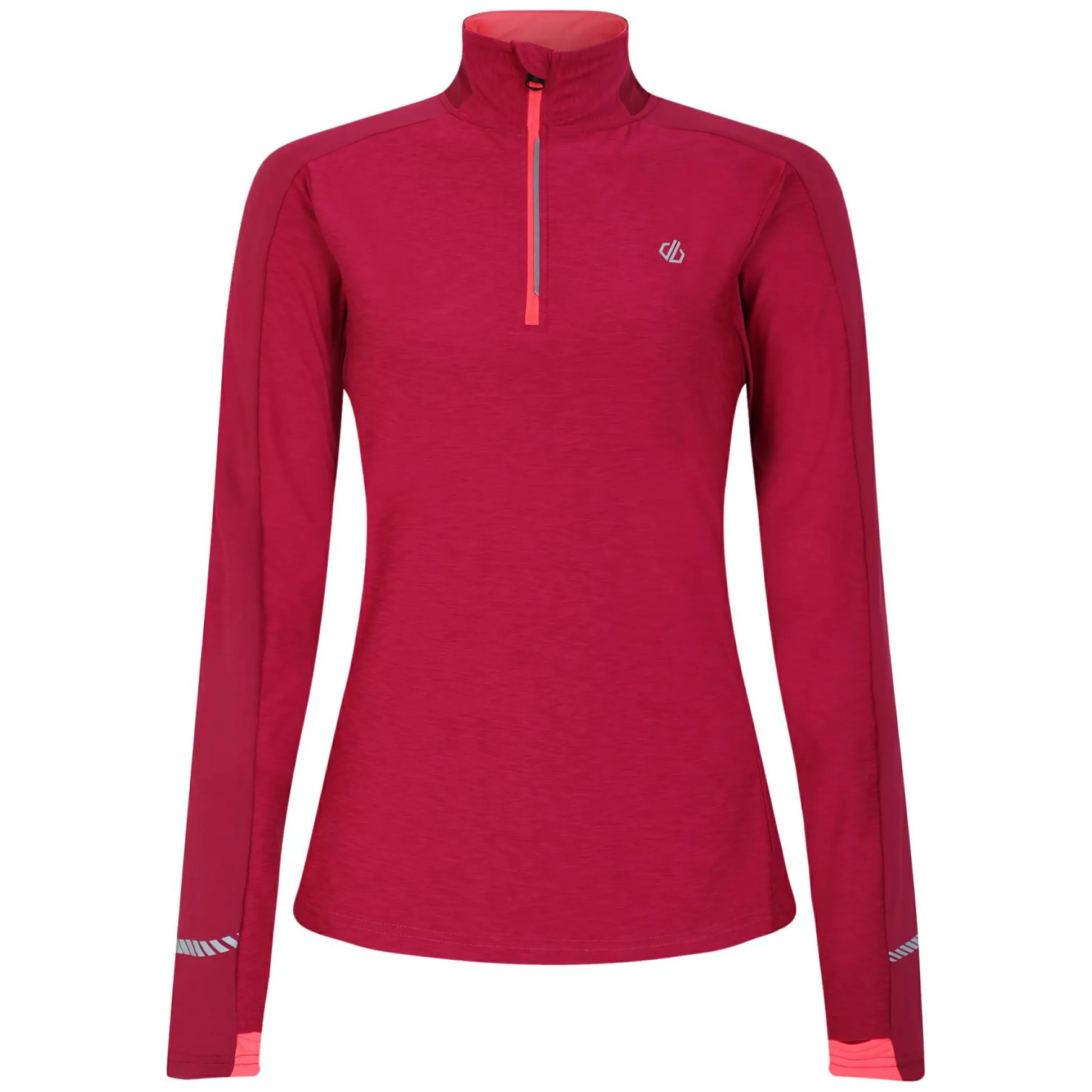 Dare 2b - Women's Gravitate Jersey | Berry Marl Neon Pink