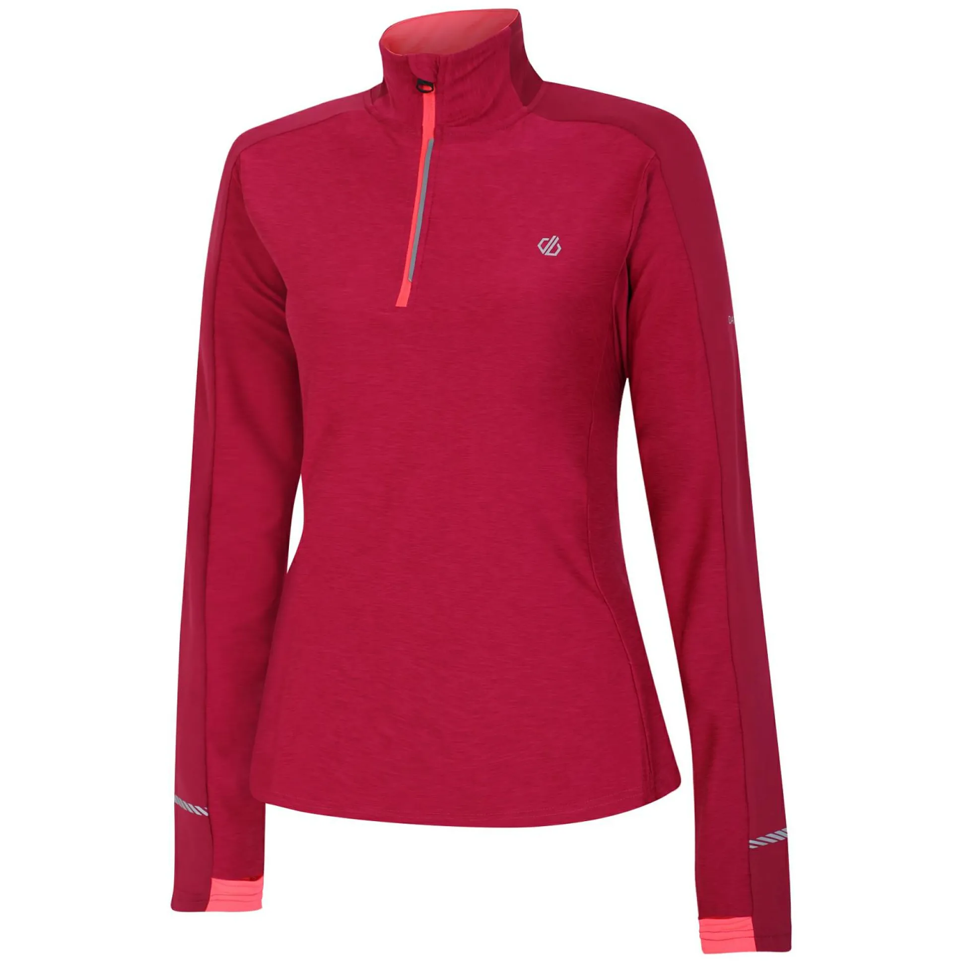 Dare 2b - Women's Gravitate Jersey | Berry Marl Neon Pink