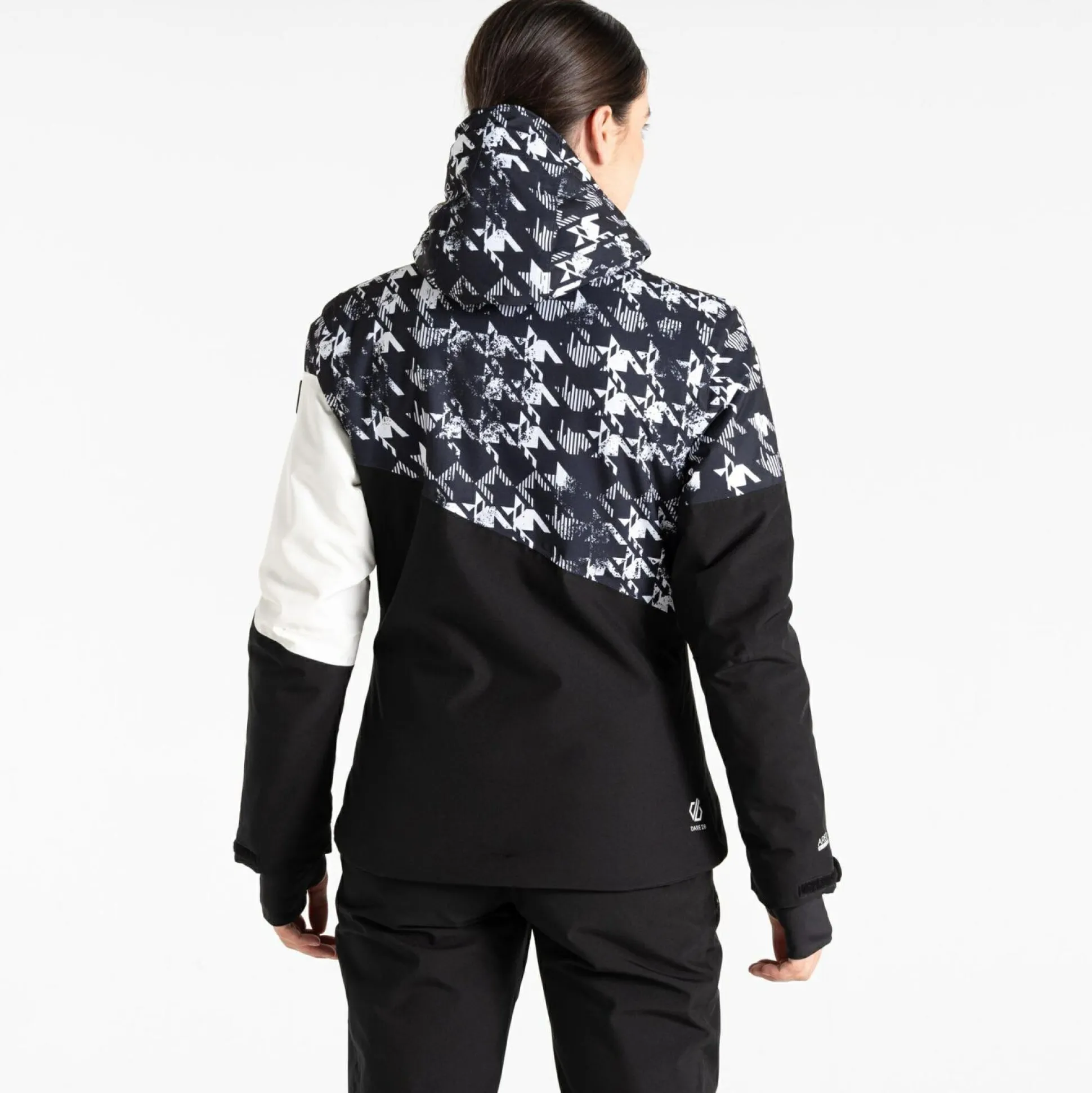 Dare 2b - Women's Ice III Ski Jacket | Black Dogtooth Print