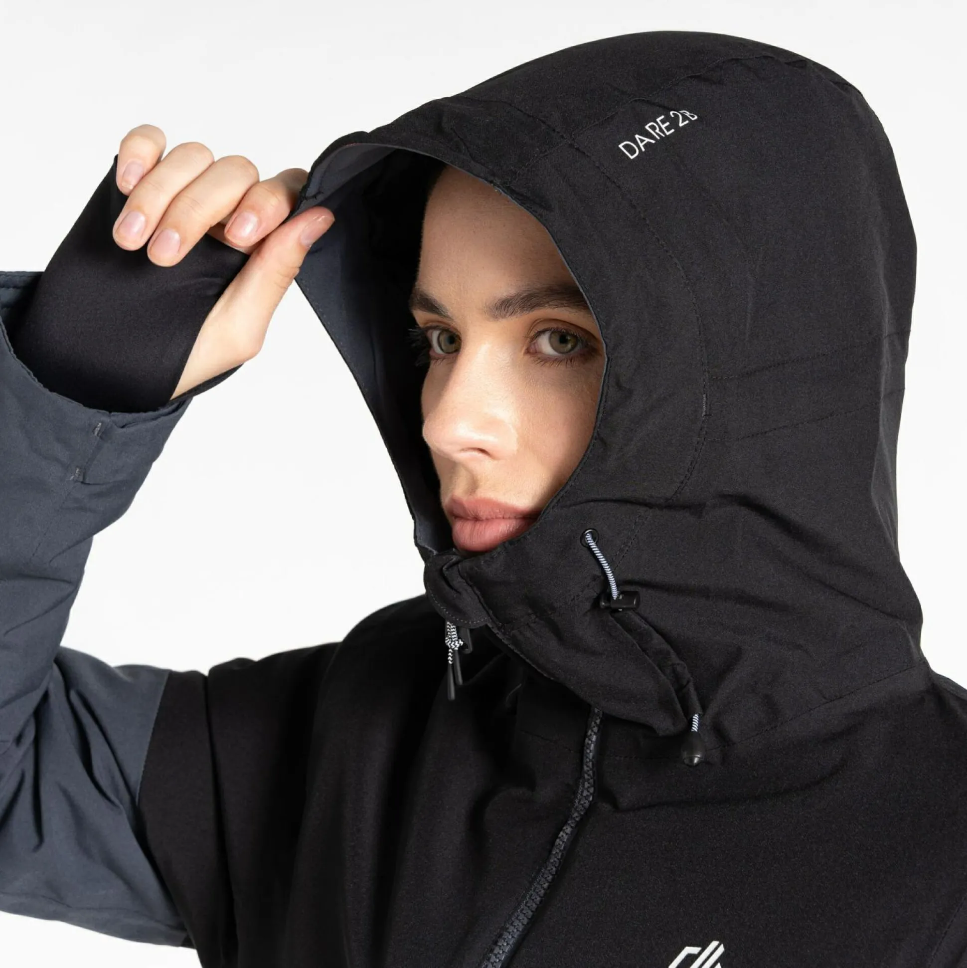 Dare 2b - Women's Ice III Ski Jacket | Black Grey