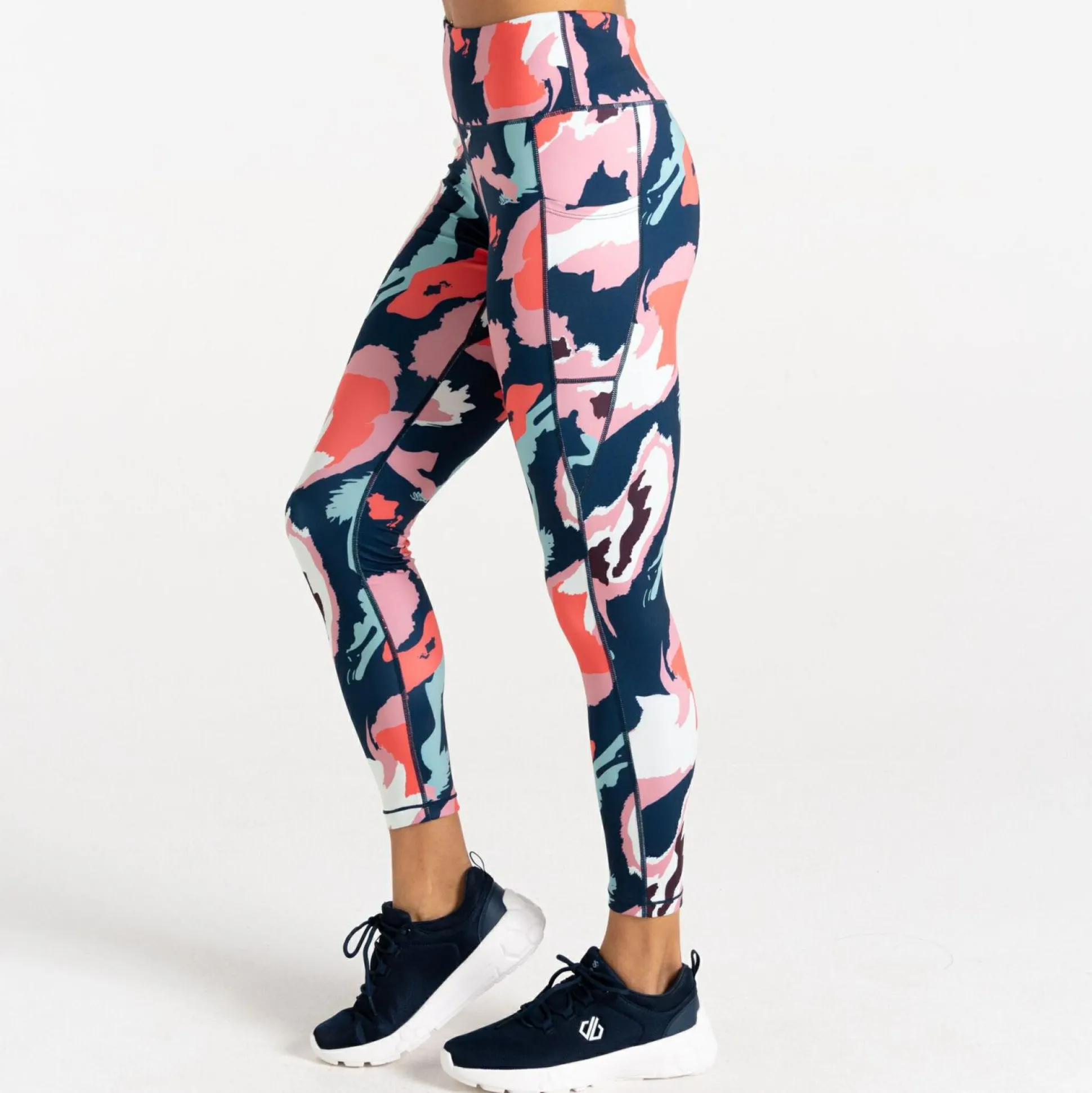 Dare 2b - Women's Influential II Leggings | Marble Swirl Print