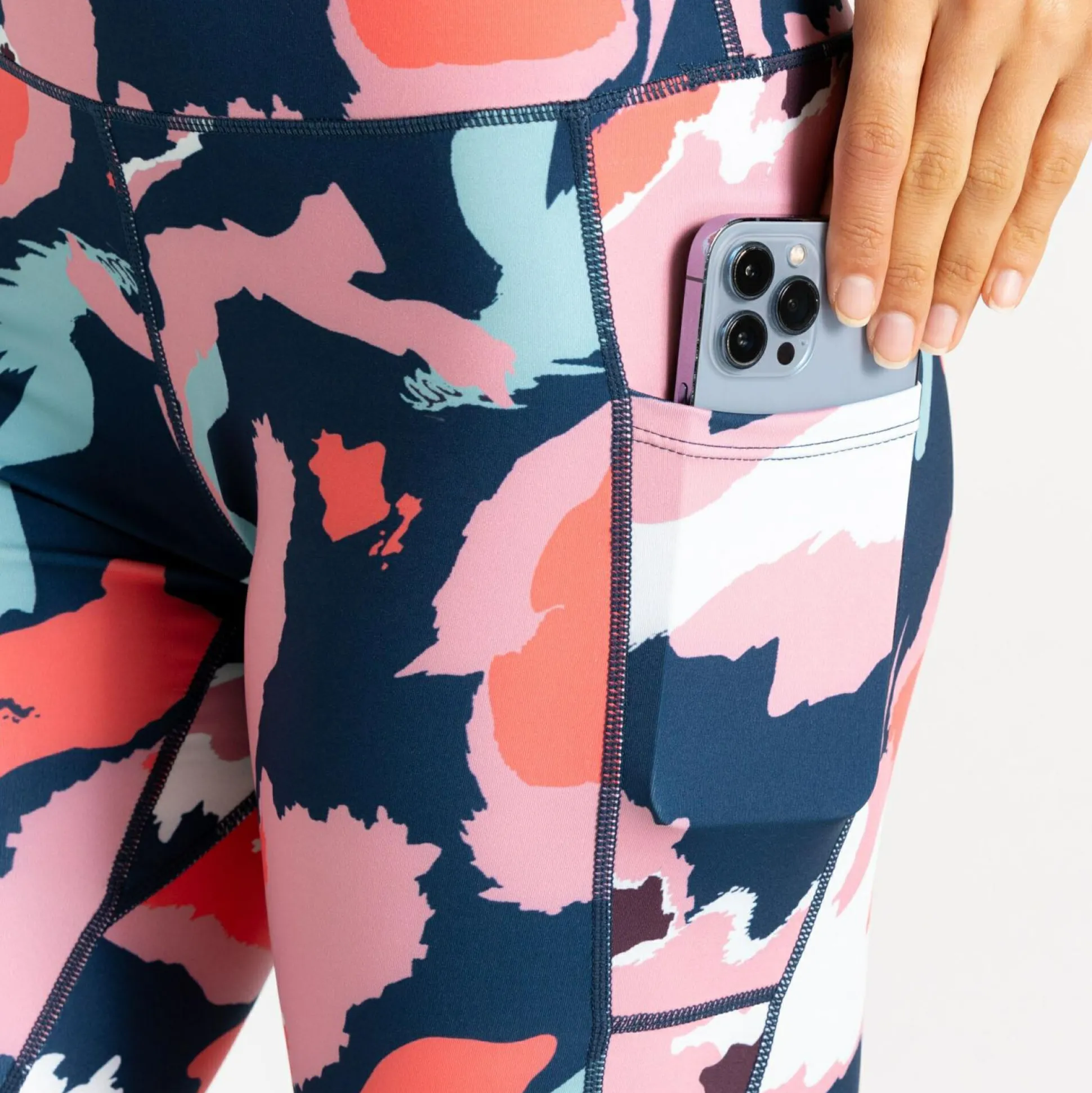 Dare 2b - Women's Influential II Leggings | Marble Swirl Print