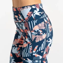 Dare 2b - Women's Influential II 3/4 Leggings | Iridescent Sketch Geo