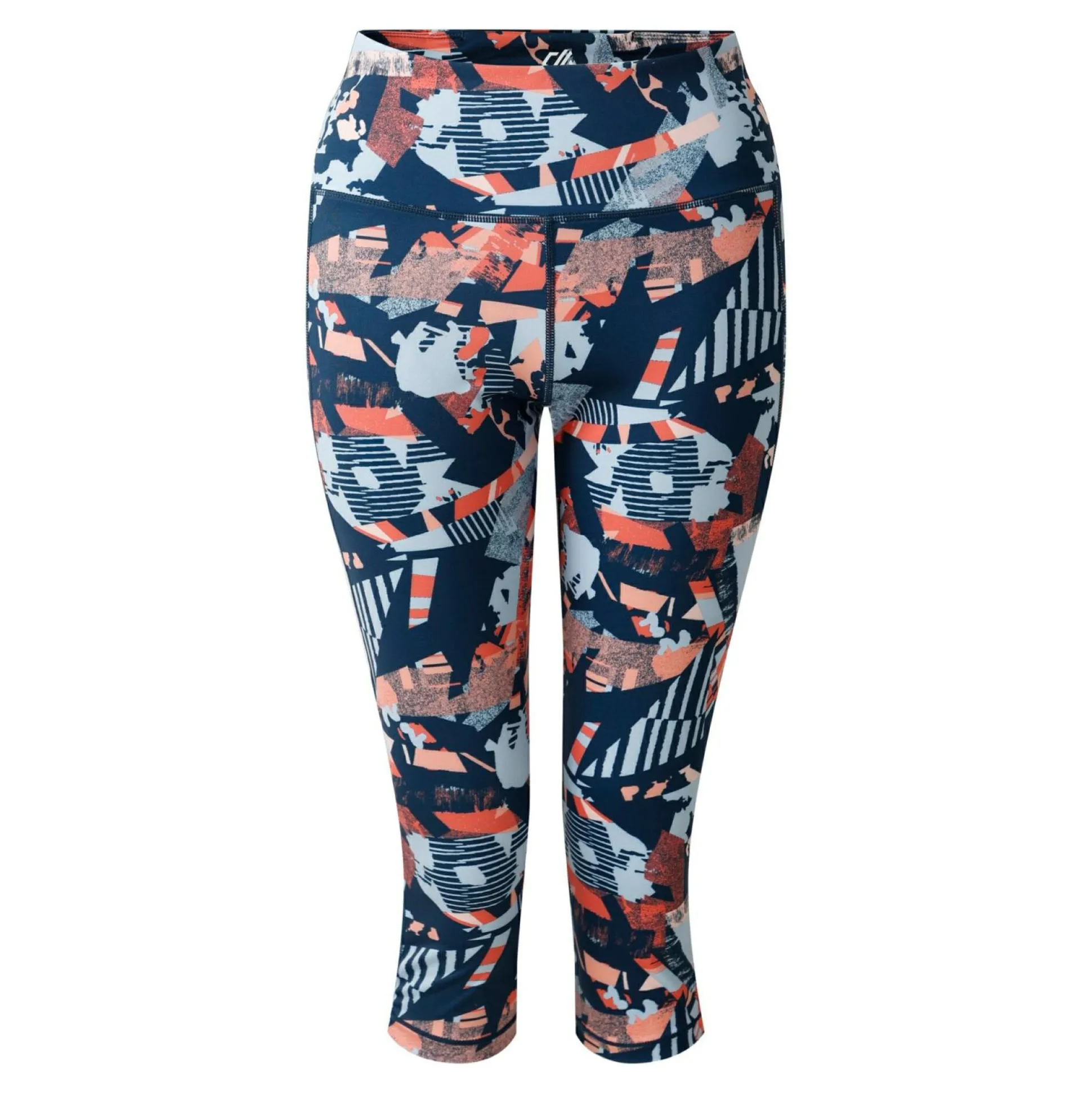 Dare 2b - Women's Influential II 3/4 Leggings | Iridescent Sketch Geo
