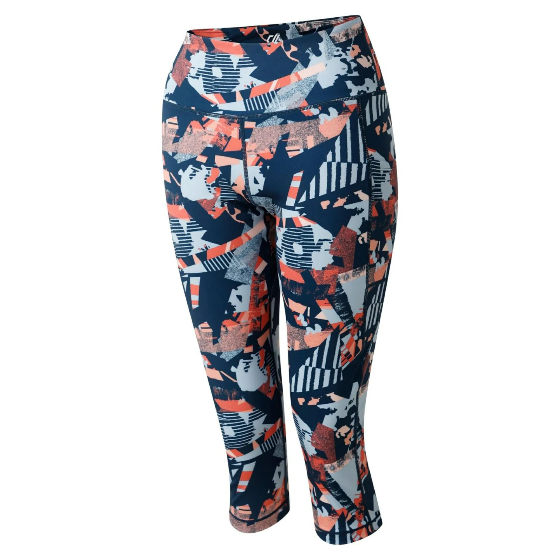 Dare 2b - Women's Influential II 3/4 Leggings | Iridescent Sketch Geo