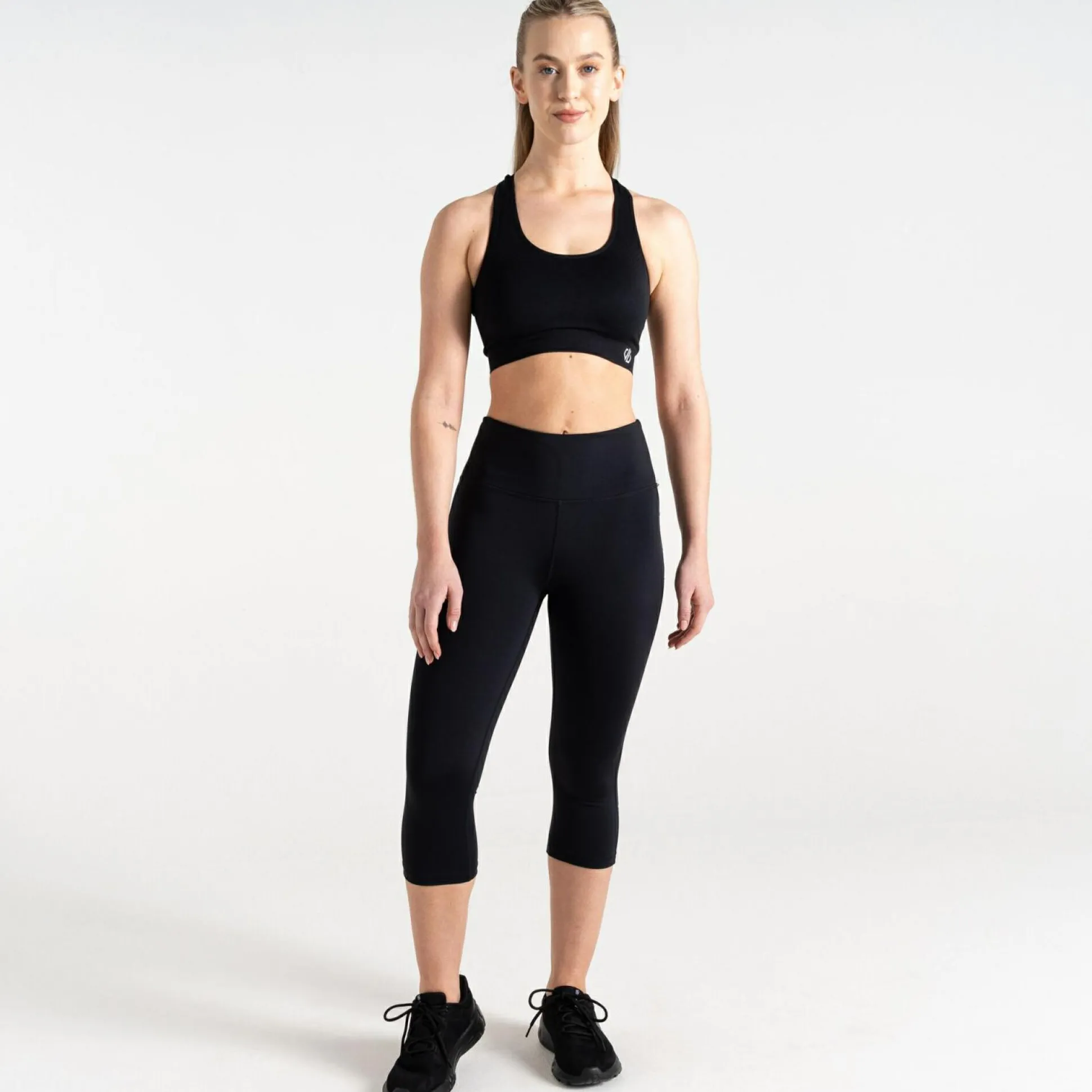 Dare 2b - Women's Influential 3/4 Gym Leggings | Black