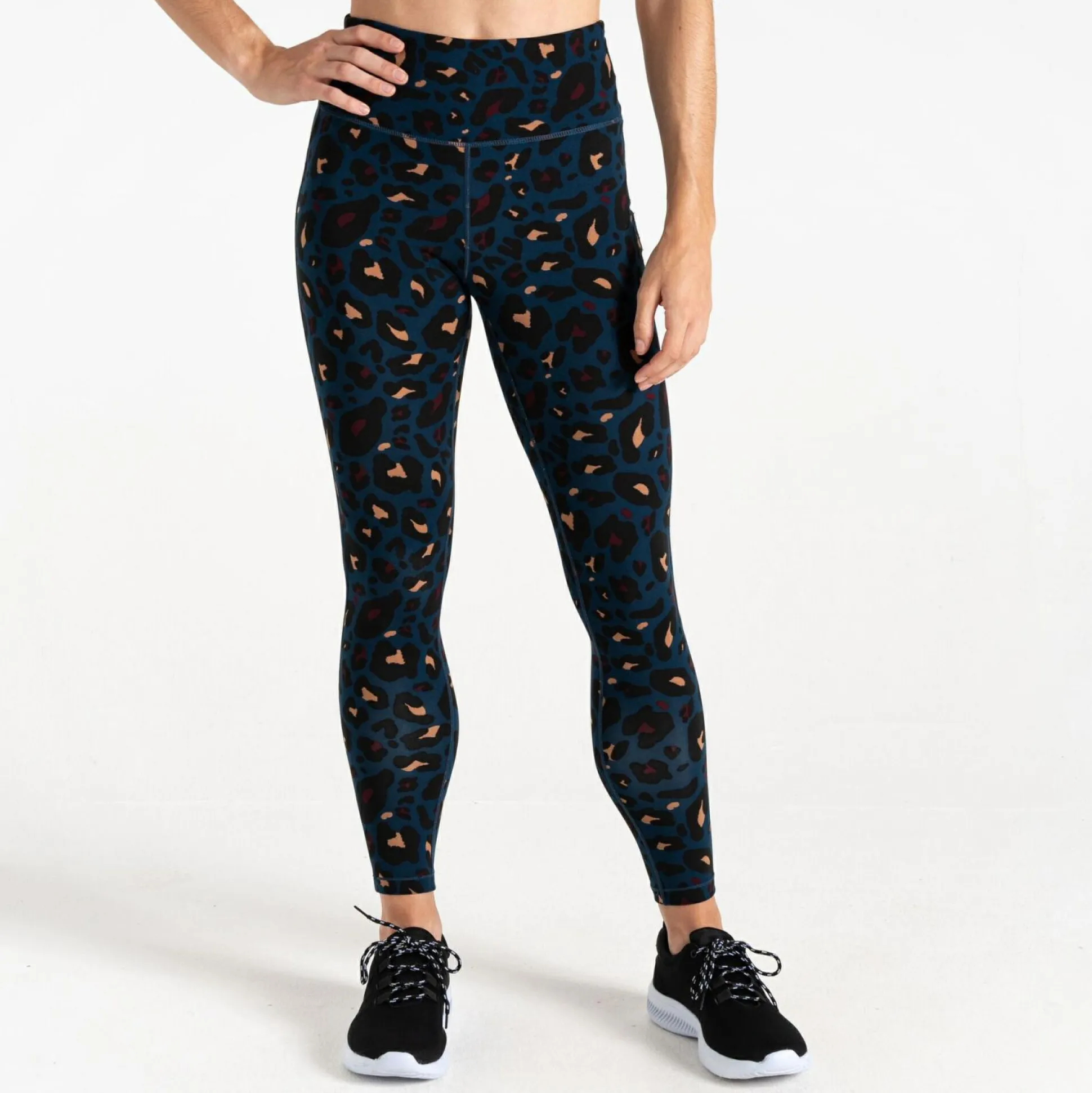 Dare 2b - Women's Influential Gym Leggings | Moonlight Denim Animal Print