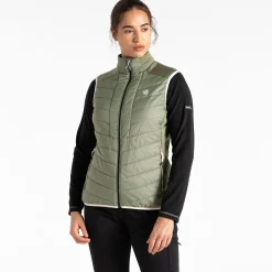 Dare 2b - Women's Liven Baffled Gilet | Olivine Green