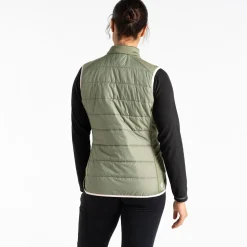 Dare 2b - Women's Liven Baffled Gilet | Olivine Green