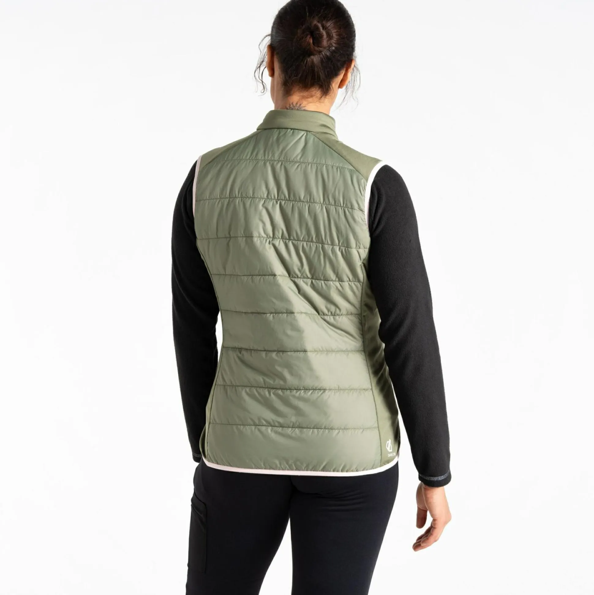 Dare 2b - Women's Liven Baffled Gilet | Olivine Green