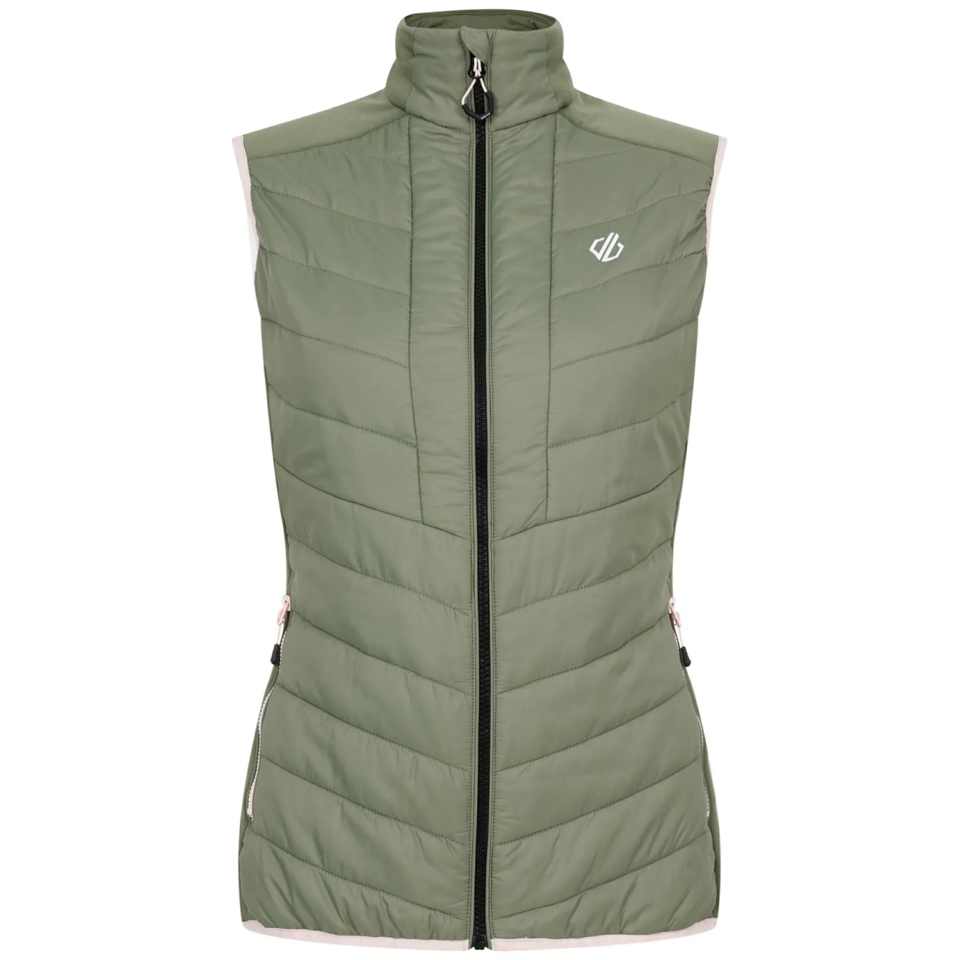 Dare 2b - Women's Liven Baffled Gilet | Olivine Green