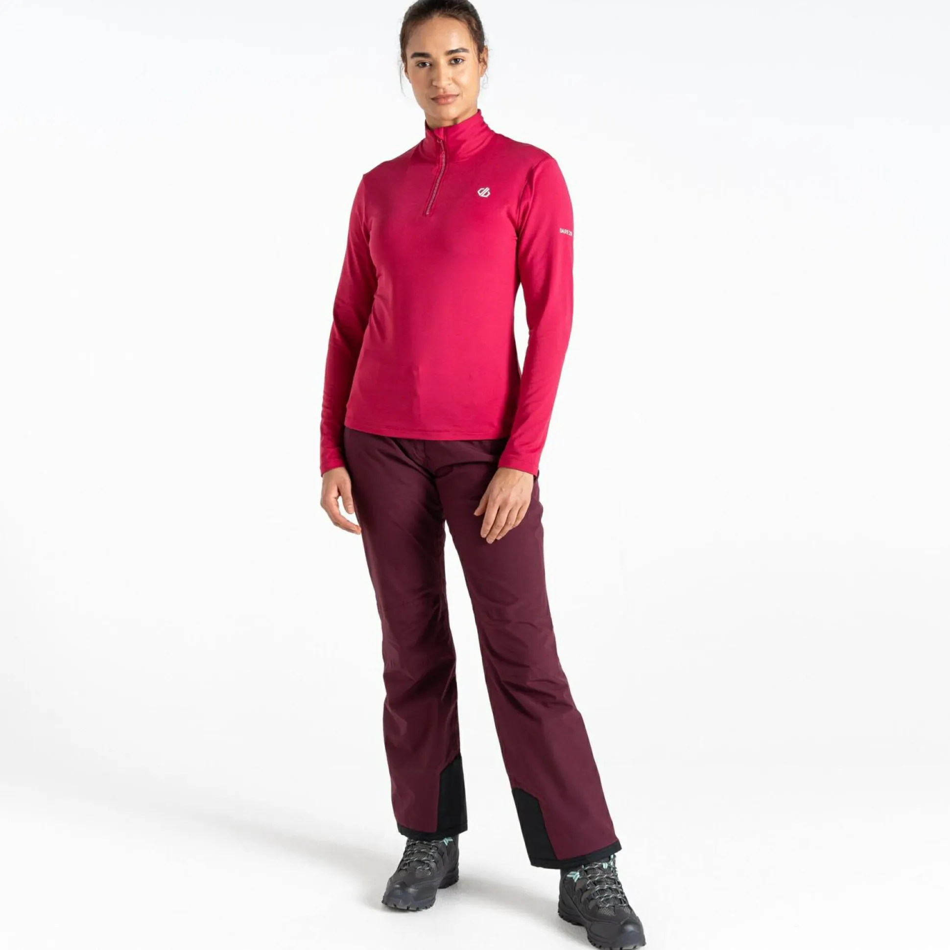 Dare 2b - Women's Lowline II Lightweight Core Stretch Midlayer | Berry Pink