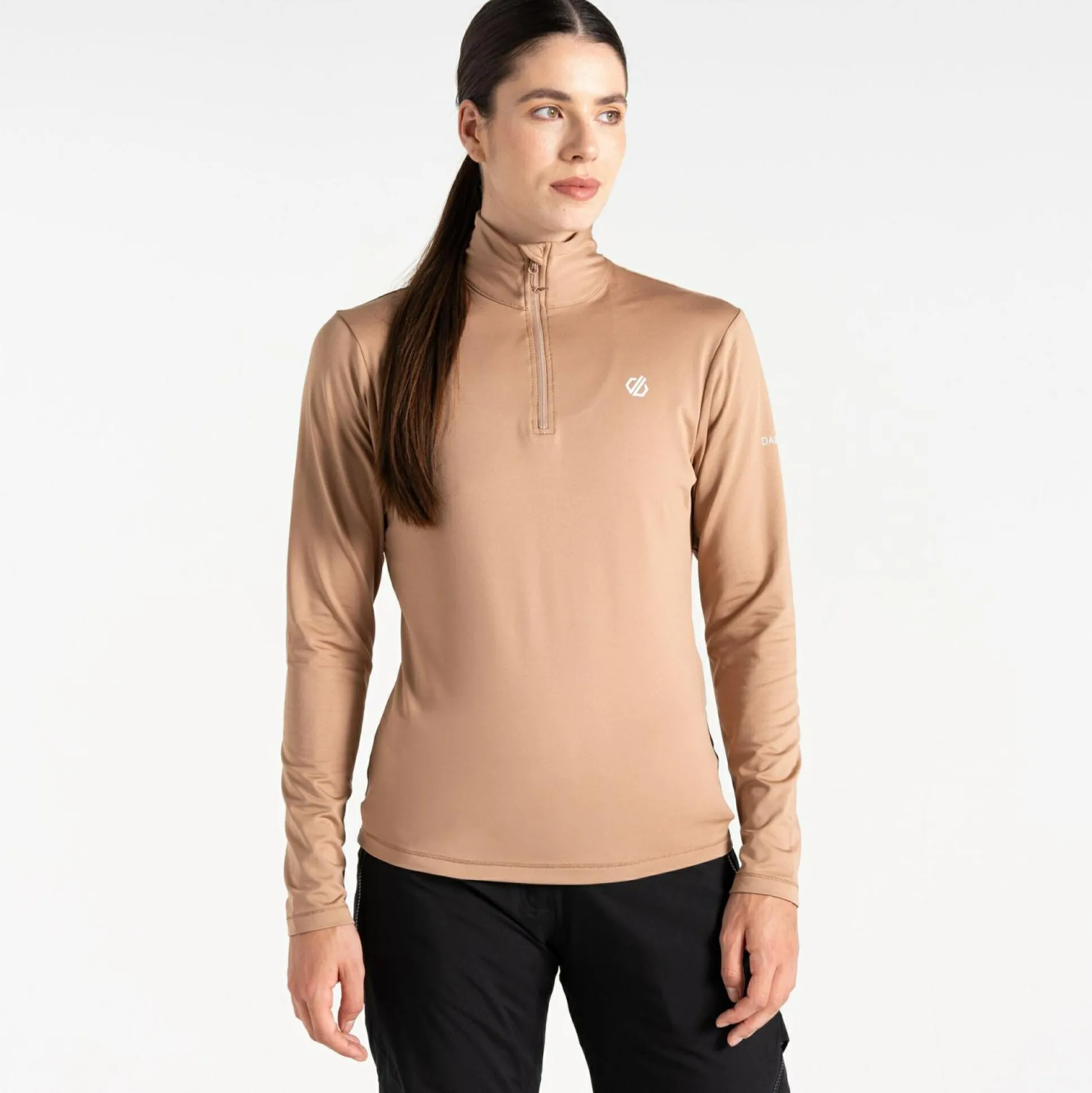 Dare 2b - Women's Lowline II Lightweight Core Stretch Midlayer | Beige