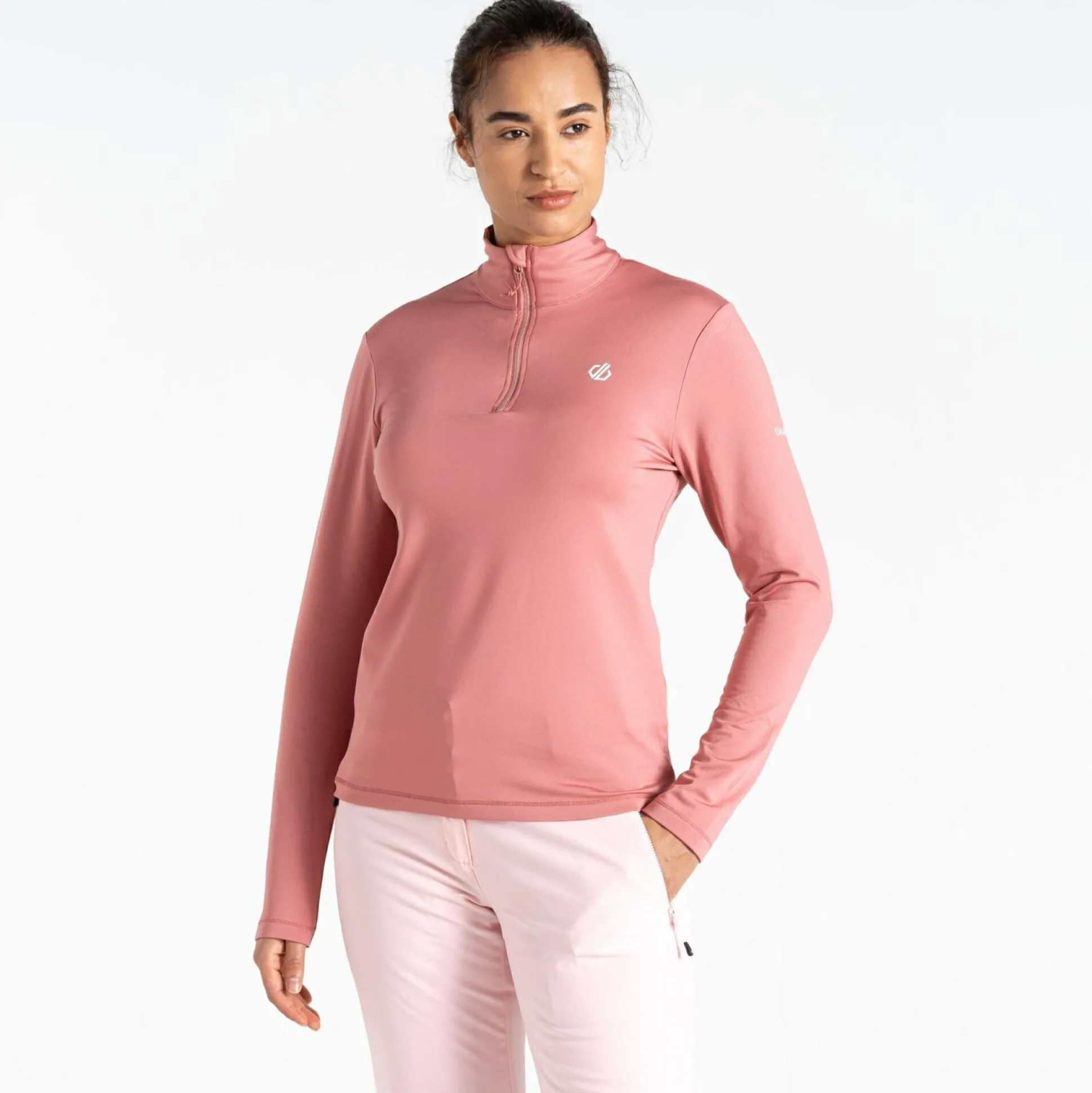 Dare 2b - Women's Lowline II Lightweight Core Stretch Midlayer | Dusty Rose
