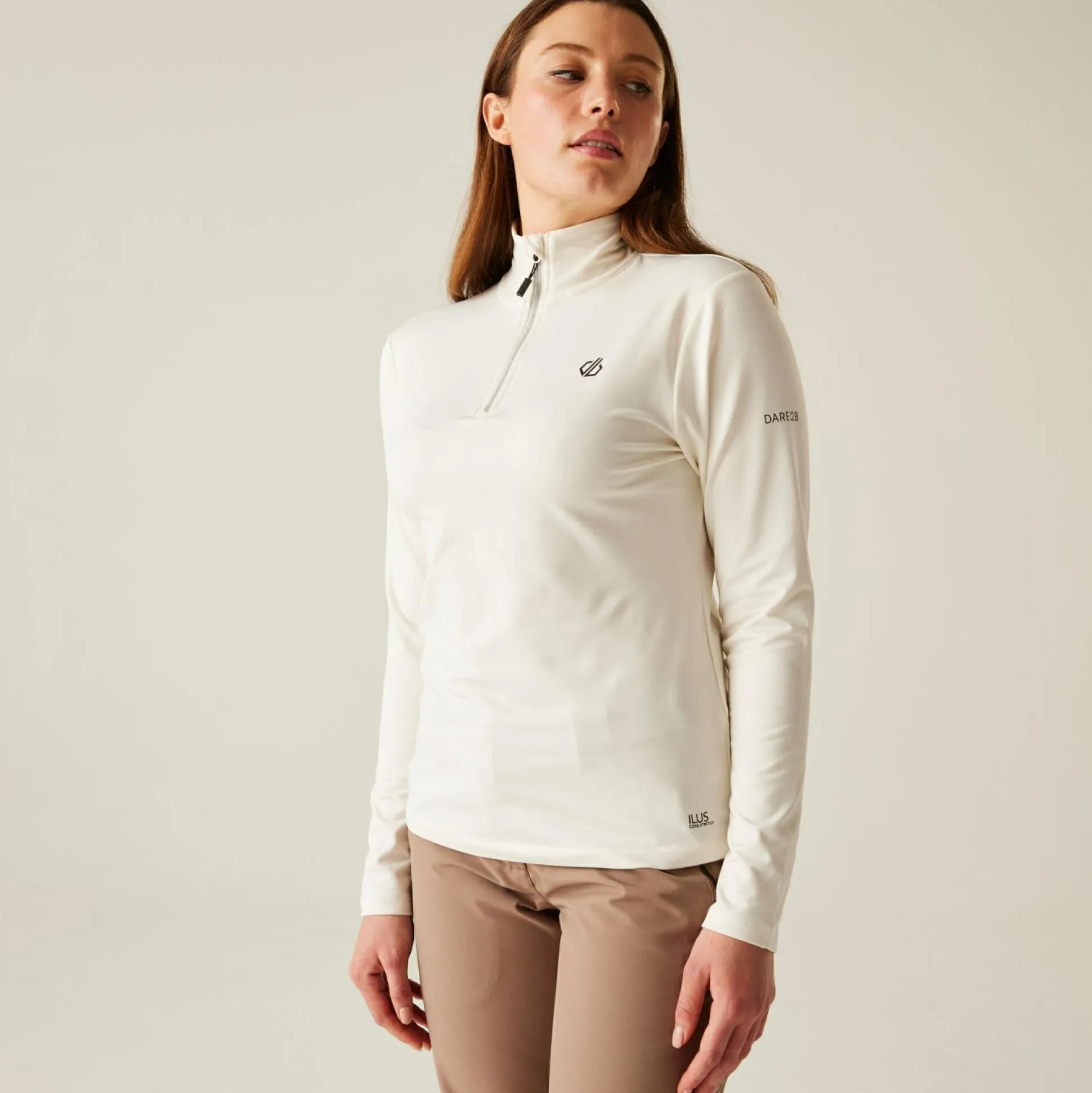 Dare 2b - Women's Lowline II Lightweight Core Stretch Midlayer | Grey Morn