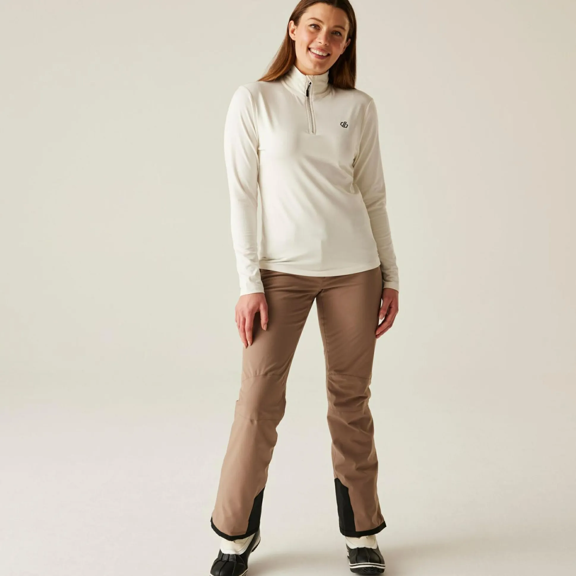 Dare 2b - Women's Lowline II Lightweight Core Stretch Midlayer | Grey Morn