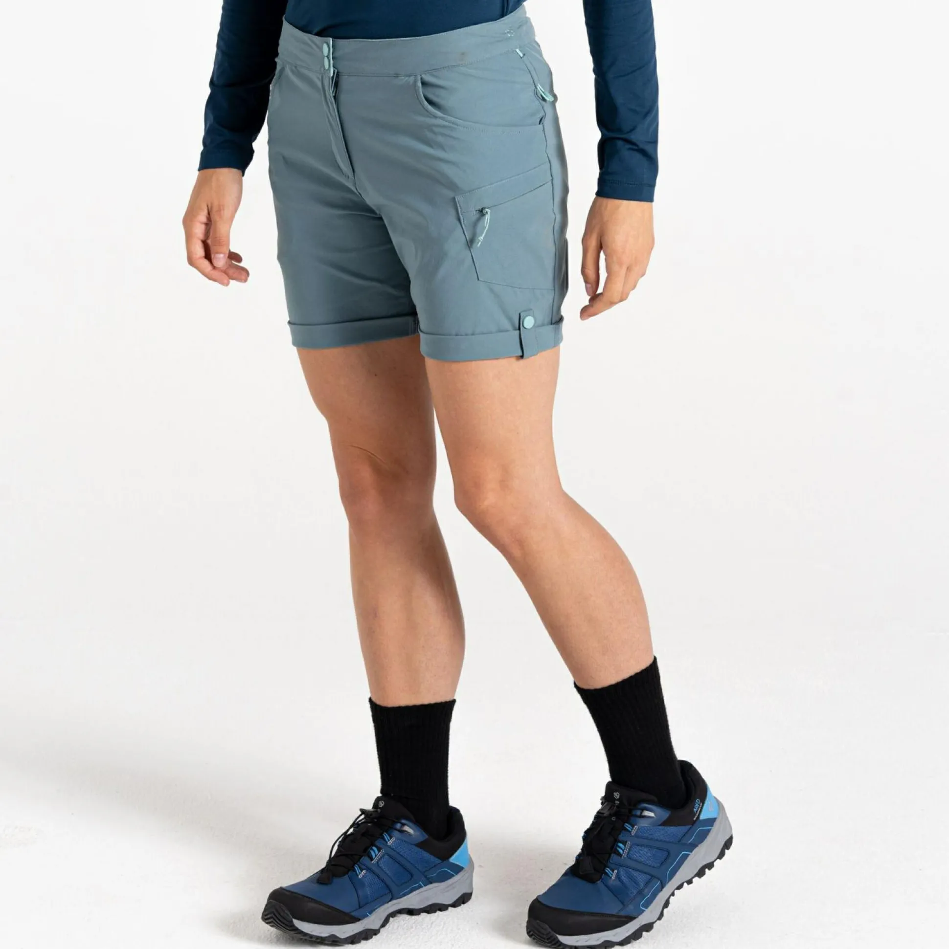 Dare 2b - Women's Melodic III Walking Shorts | Element Grey