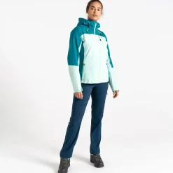Dare 2b - Women's Mountain Series Waterproof Jacket  | Kayaking Mint Green