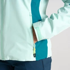 Dare 2b - Women's Mountain Series Waterproof Jacket  | Kayaking Mint Green