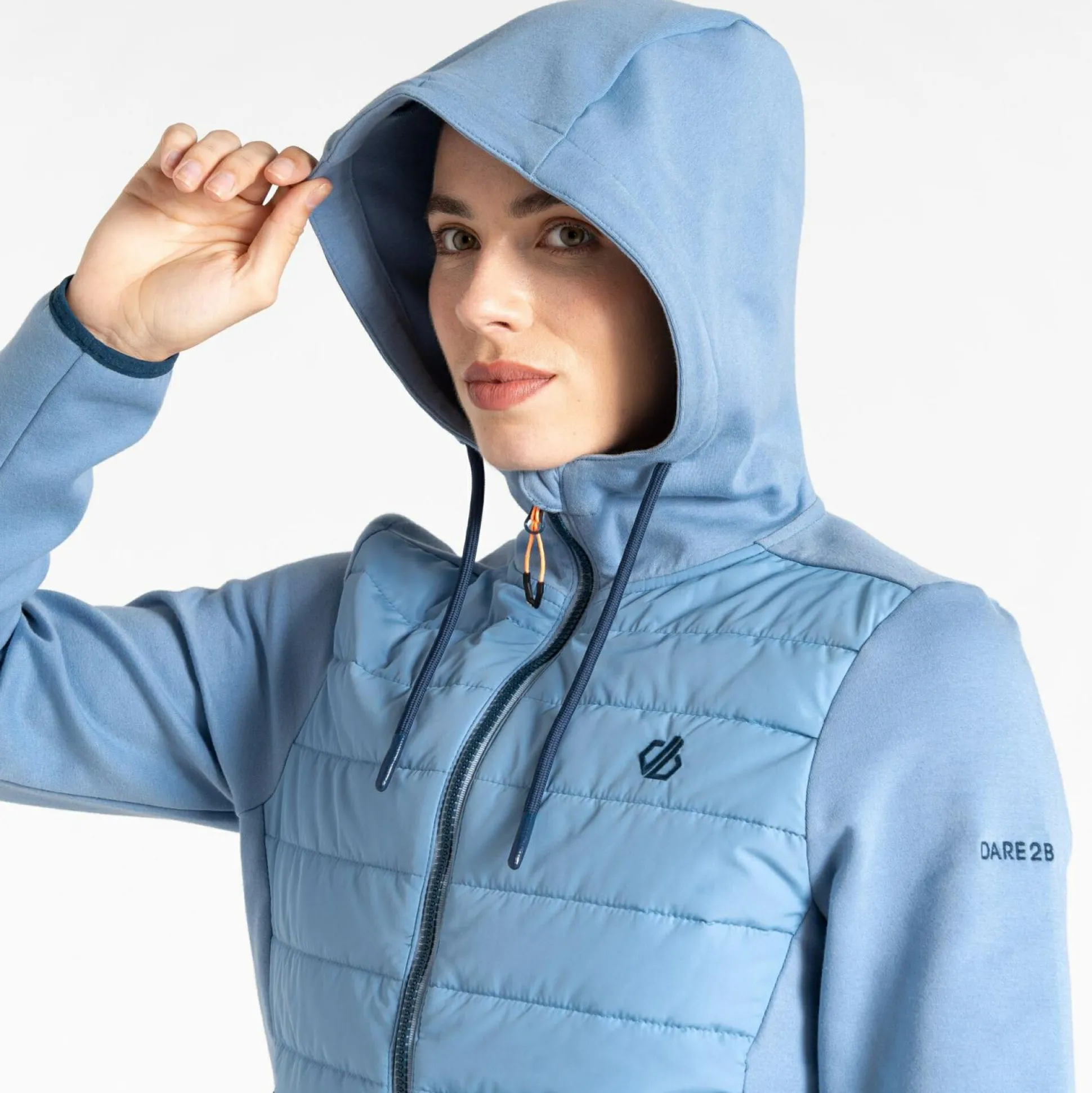 Dare 2b - Women's Notion Hybrid Jacket | Rainwashed Blue