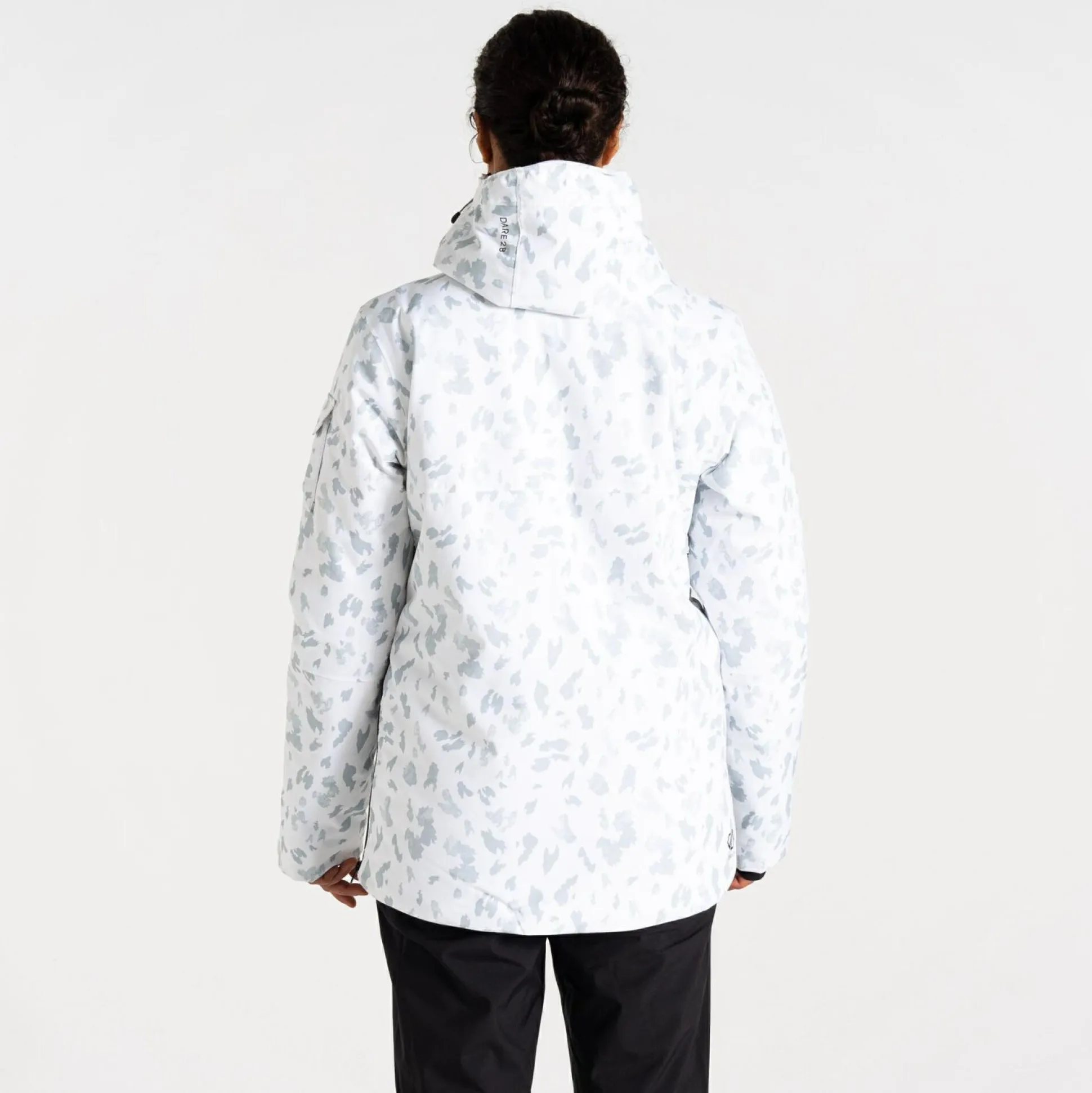 Dare 2b - Women's Slide Out Overhead Ski Jacket | White Dash Print