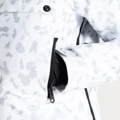 Dare 2b - Women's Slide Out Overhead Ski Jacket | White Dash Print